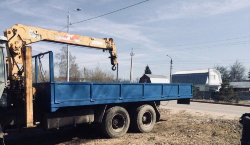 Услуги манипулятора до 3 тонн